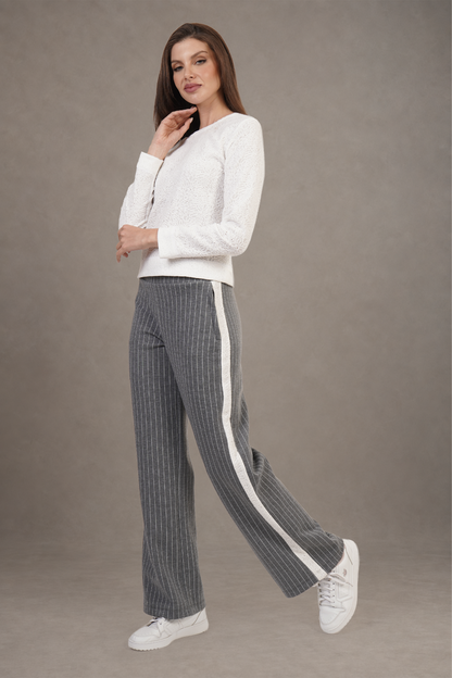Blusa Blanca De Manga Larga
