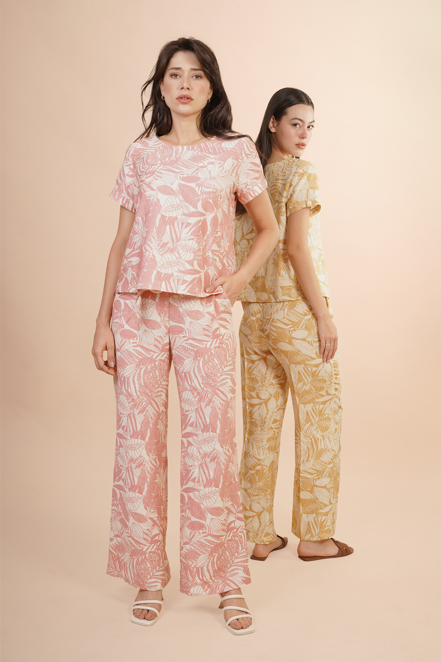 Blusa Rosa  De Estampado Floral 262049