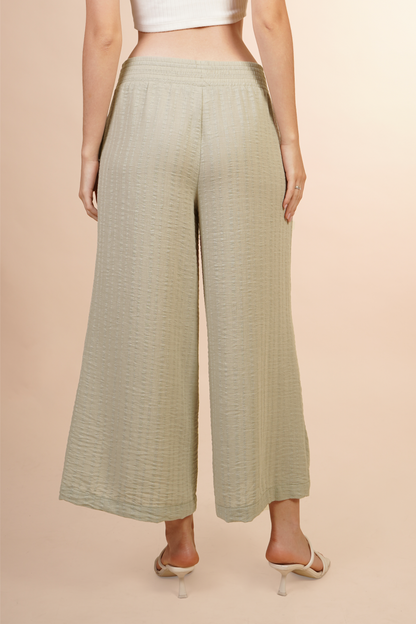 Pantalon Amplio Pescador Verde 261040