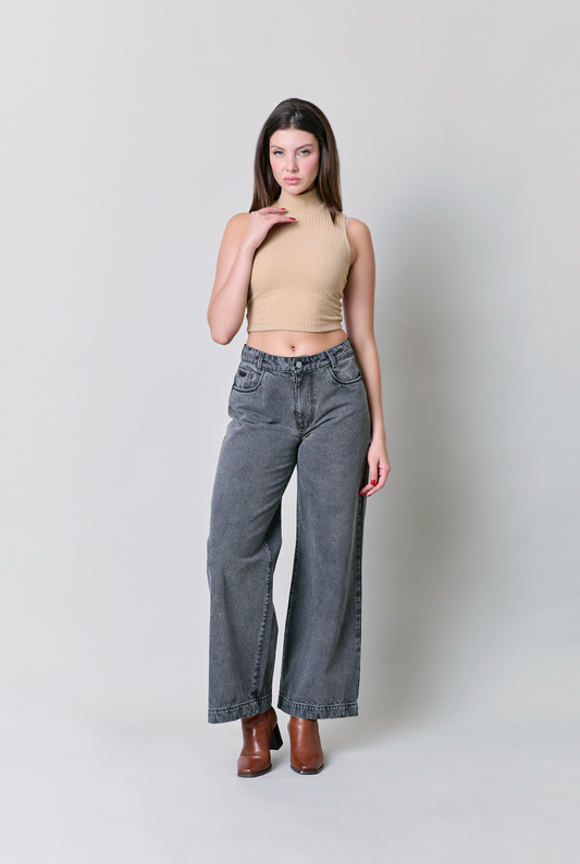 Jeans wide leg 256024