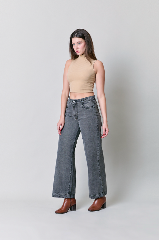 Jeans wide leg 256024