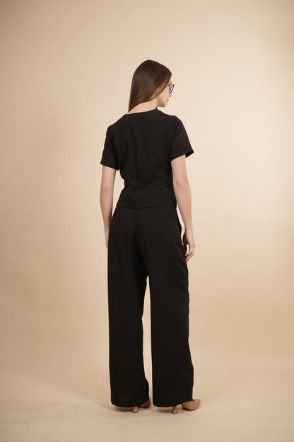 Saco Cuello en V con Botones Dorados 264012