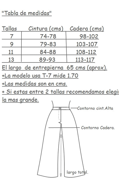 Pantalon Amplio Pescador Blanco 261040