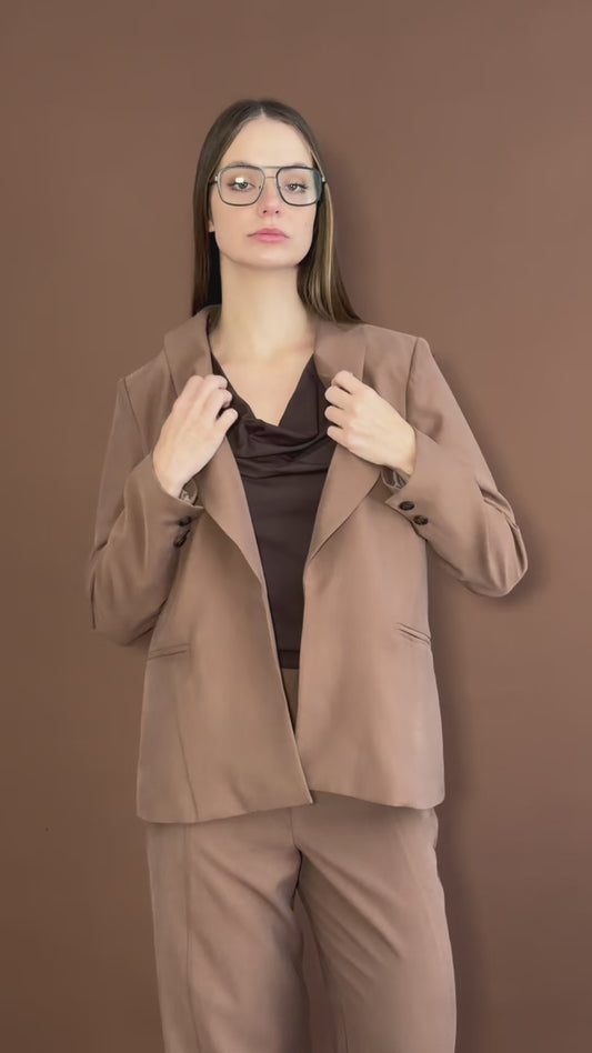 Blazer Café Elegante